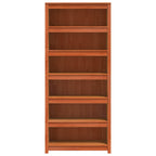 Librería Marrón cera 80 x 35 x 183 cm Madera de pino macizo