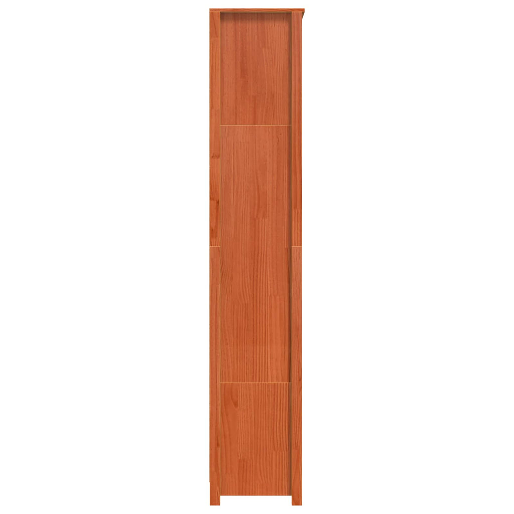 Librería Marrón cera 80 x 35 x 183 cm Madera de pino macizo
