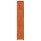 Librería Marrón cera 80 x 35 x 183 cm Madera de pino macizo