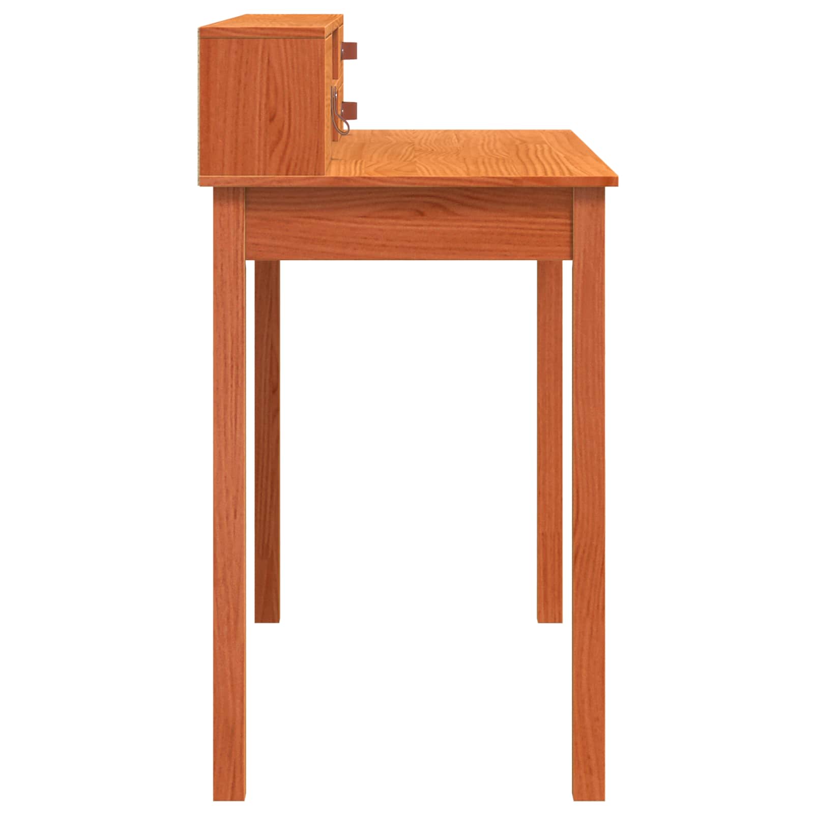 Escritorio Marrón cera 110 x 50 x 93 cm Madera de Pino Sólido