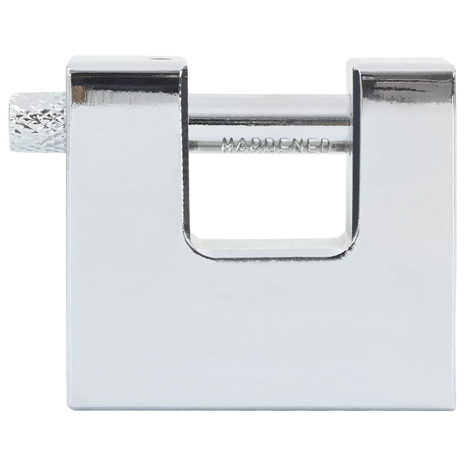 Candado 12 pcs Plateado Acero