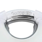 Cerraduras tipo disco con llaves 12 pcs Plateado 6 x 2.3 x 6 cm