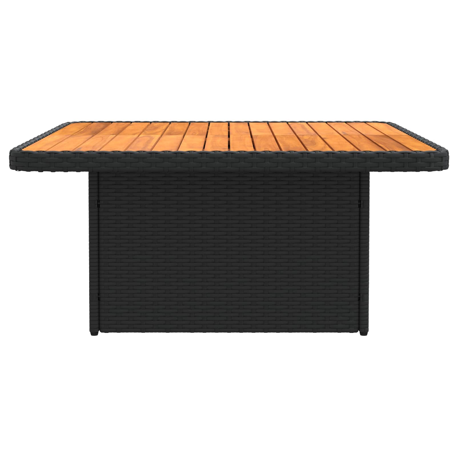 Sofá de Jardín con Reposabrazos y Mesa Elevable 2 Pieza