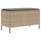 Reposapiés de Jardín Beige y Gris Claro 80 x 38 x 42 cm