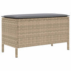 Reposapiés de Jardín Beige y Gris Claro 80 x 38 x 42 cm