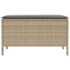 Reposapiés de Jardín Beige y Gris Claro 80 x 38 x 42 cm