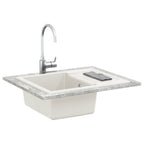 Lavabo 620 x 500 mm 80% Cuarzo y 20% Resina