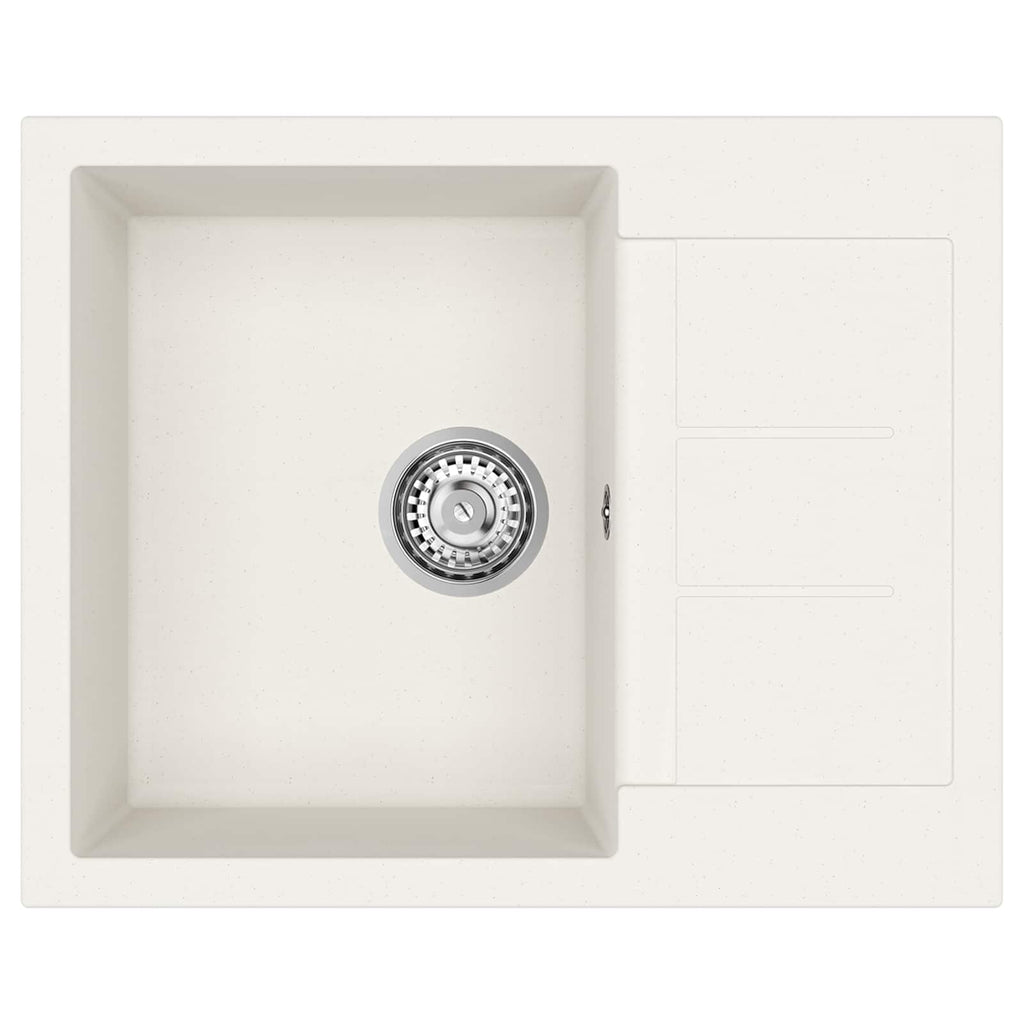 Lavabo 620 x 500 mm 80% Cuarzo y 20% Resina