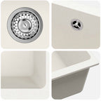 Lavabo 370 x 460 mm 80% Cuarzo y 20% Resina