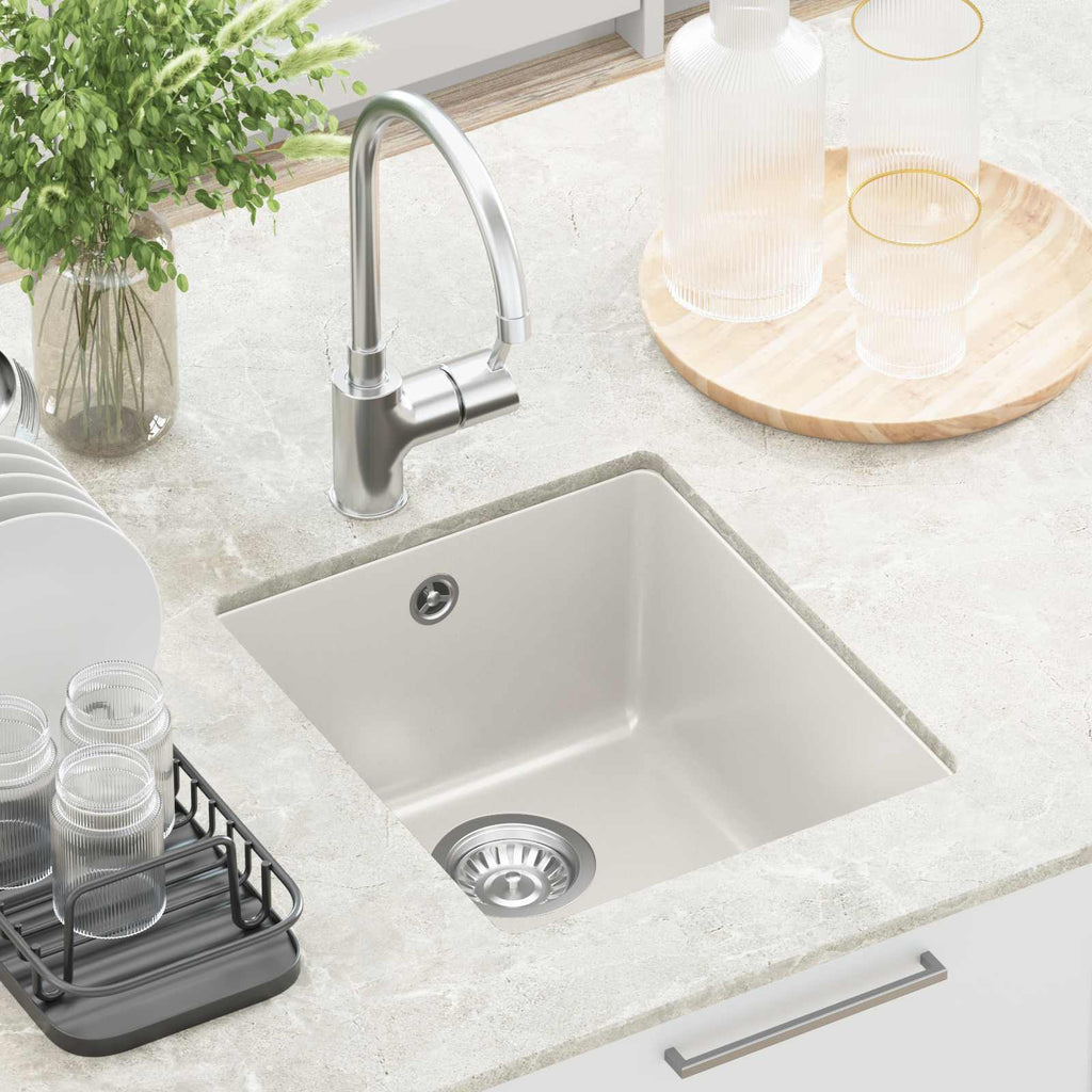 Lavabo 370 x 460 mm 80% Cuarzo y 20% Resina