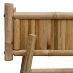 Jardín Macetero Con Soporte Natural 100 x 38 x 114 cm Bambú