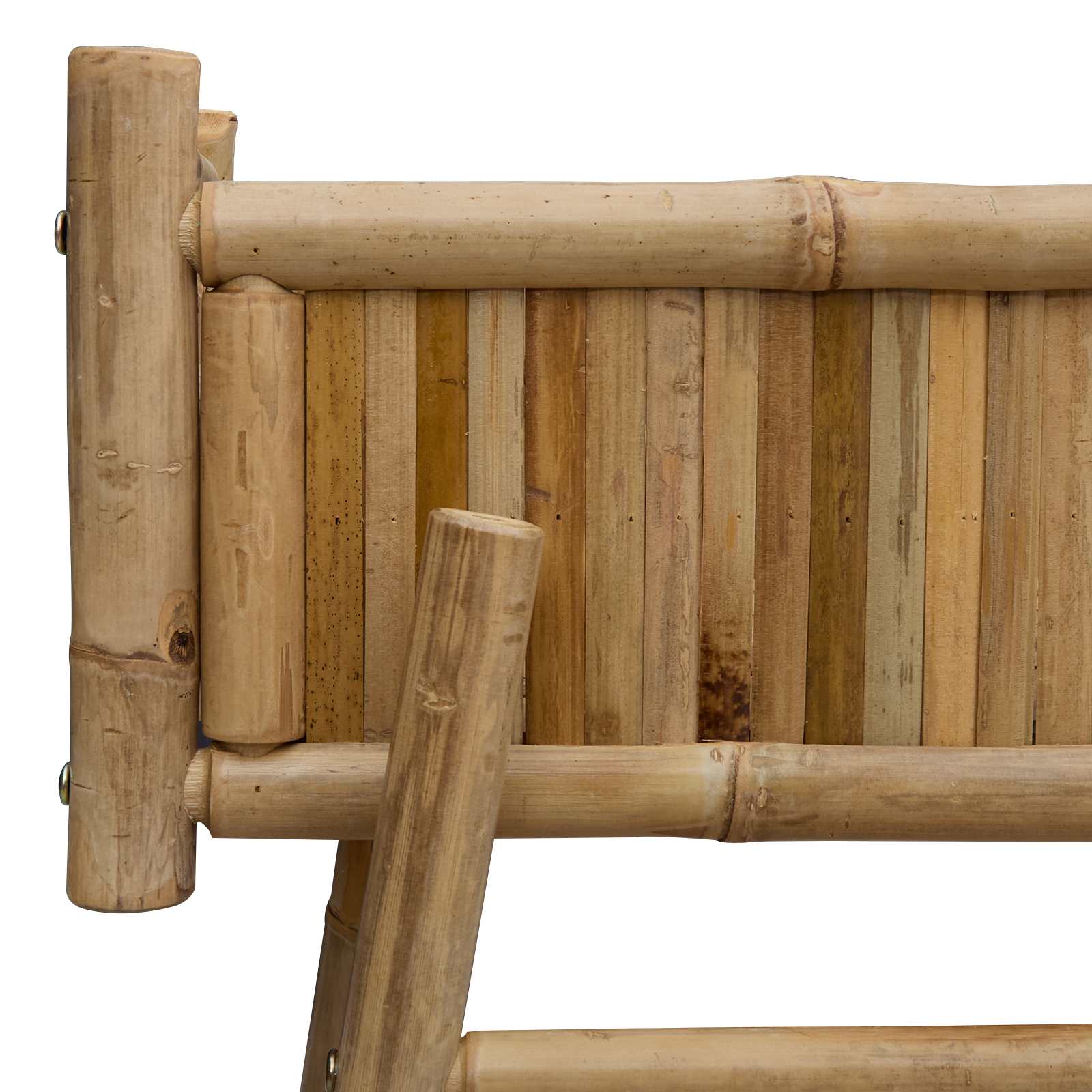 Jardín Macetero Con Soporte Natural 100 x 38 x 114 cm Bambú