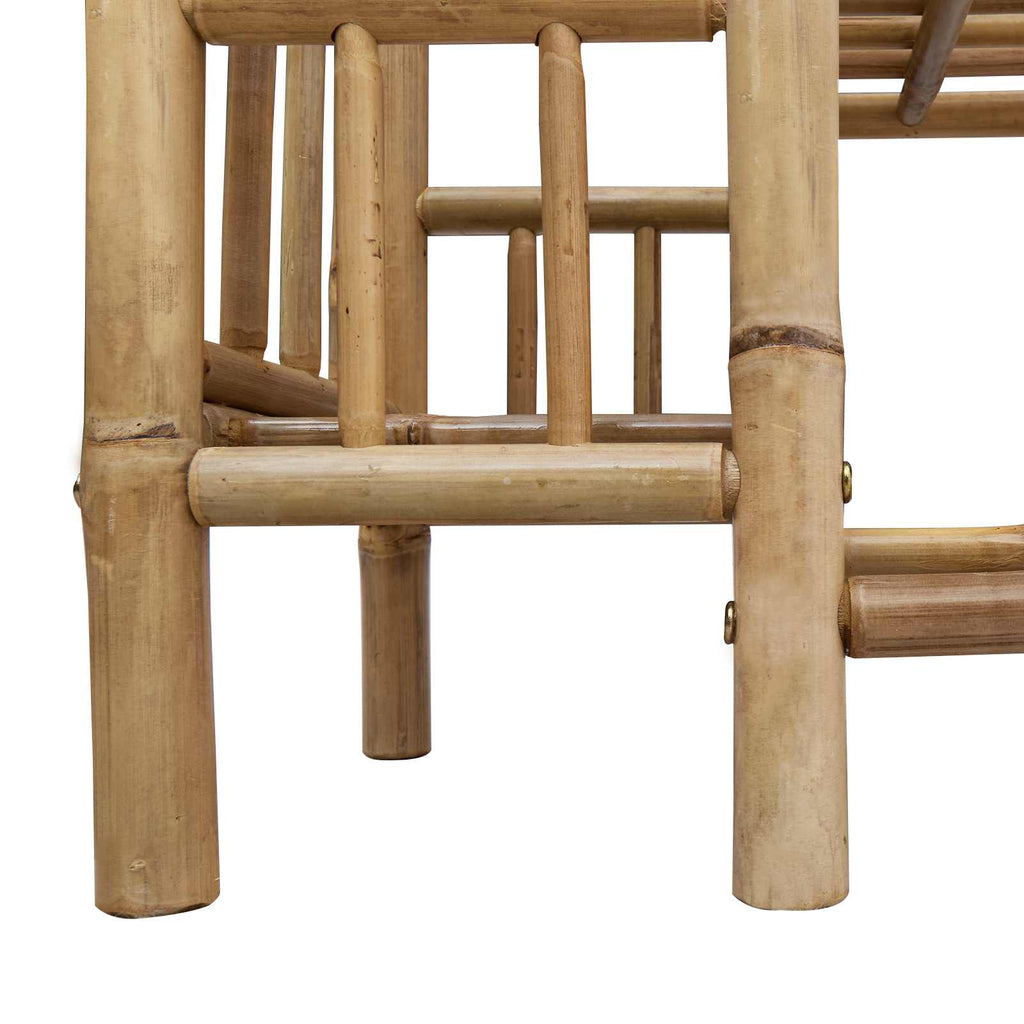 Zapatero con estante Natural 88 x 27 x 80 cm Bambú