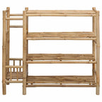 Zapatero con estante Natural 88 x 27 x 80 cm Bambú