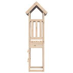 Torre de Juego Marrón Madera de pino macizo