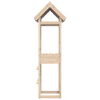 Torre de Juego Marrón Madera de pino macizo