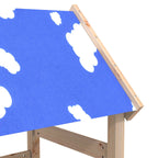 Torre de Juego Marrón Madera de pino macizo