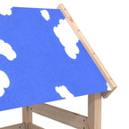 Torre de Juego Marrón Madera de pino macizo