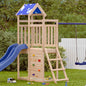 Torre de Juego Marrón Madera de pino macizo