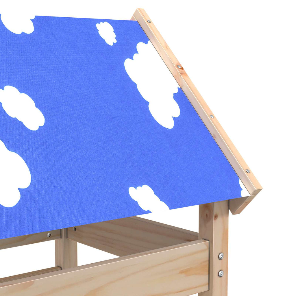 Torre de Juego Marrón 85 x 52,5 x 239 cm Madera de pino macizo
