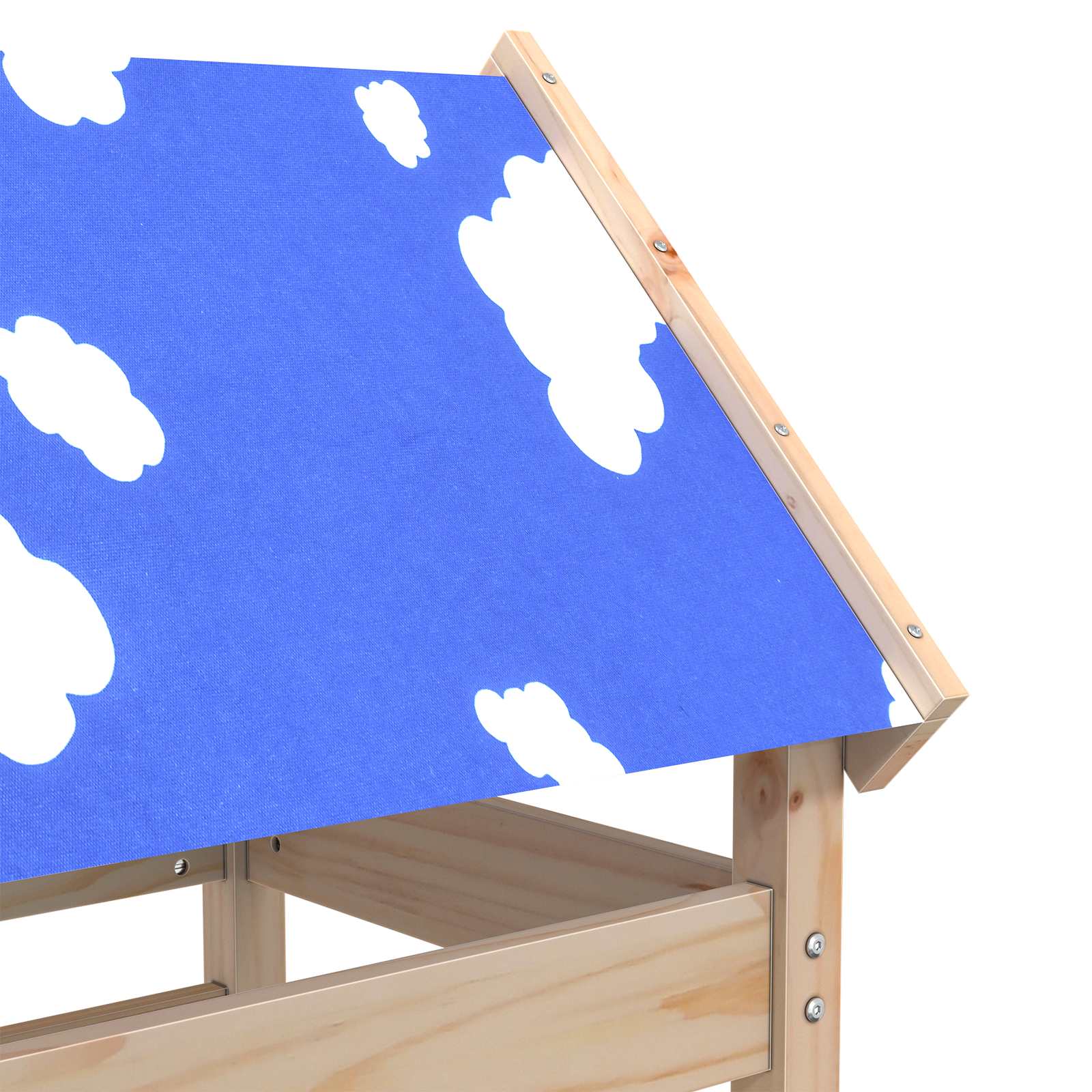 Torre de Juego Marrón 85 x 52,5 x 239 cm Madera de pino macizo