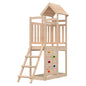 Torre de Juego Marrón Madera de pino macizo