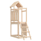 Torre de Juego Marrón Madera de pino macizo