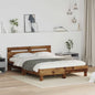 Cama de criança com cabeceira Creme 80 x 200 cm Bouclé