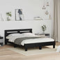 Cama de criança com cabeceira Creme 80 x 200 cm Bouclé