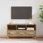 Mueble de TV con cajón Roble Artesanal 102 x 36 x 50 cm
