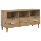 Mueble de TV con cajón Roble Artesanal 102 x 36 x 50 cm