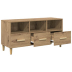 Mueble de TV con cajón Roble Artesanal 102 x 36 x 50 cm