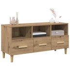 Mueble de TV con cajón Roble Artesanal 102 x 36 x 50 cm