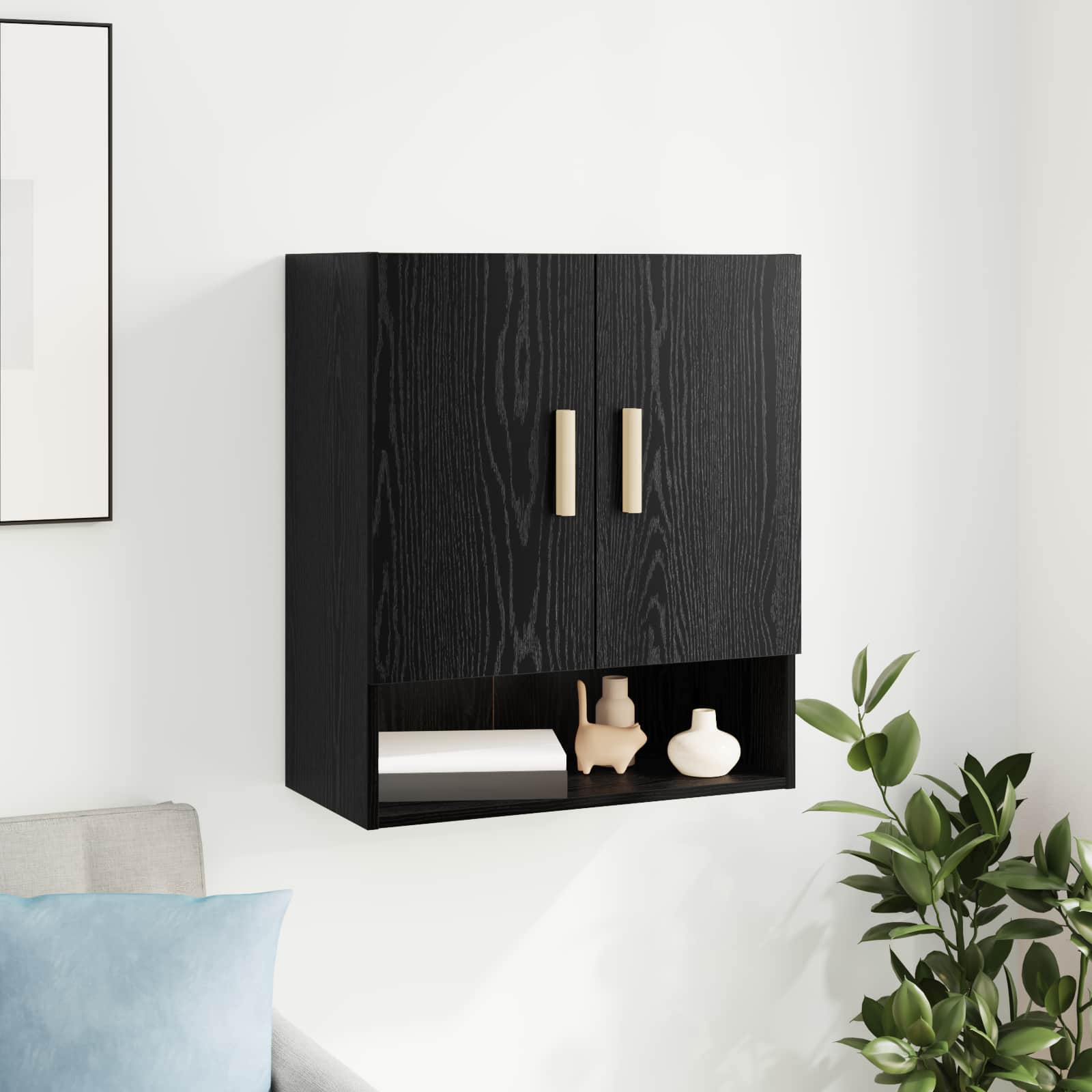 Armario de Pared Madera vieja 60 x 31 x 70 cm