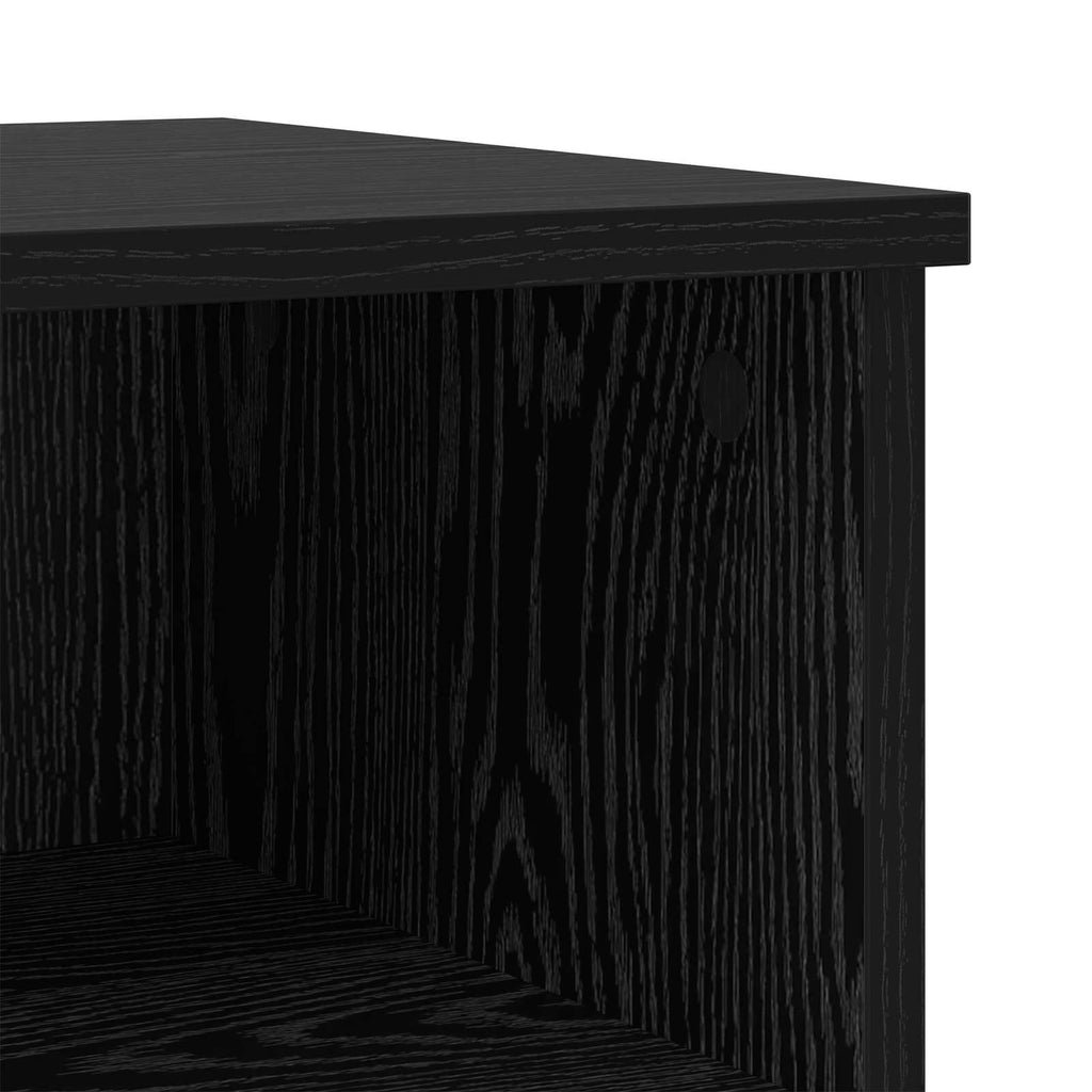 Mueble cama Roble Negro 40 x 35 x 50 cm Madera de ingeniería
