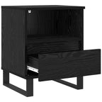 Mueble cama Roble Negro 40 x 35 x 50 cm Madera de ingeniería