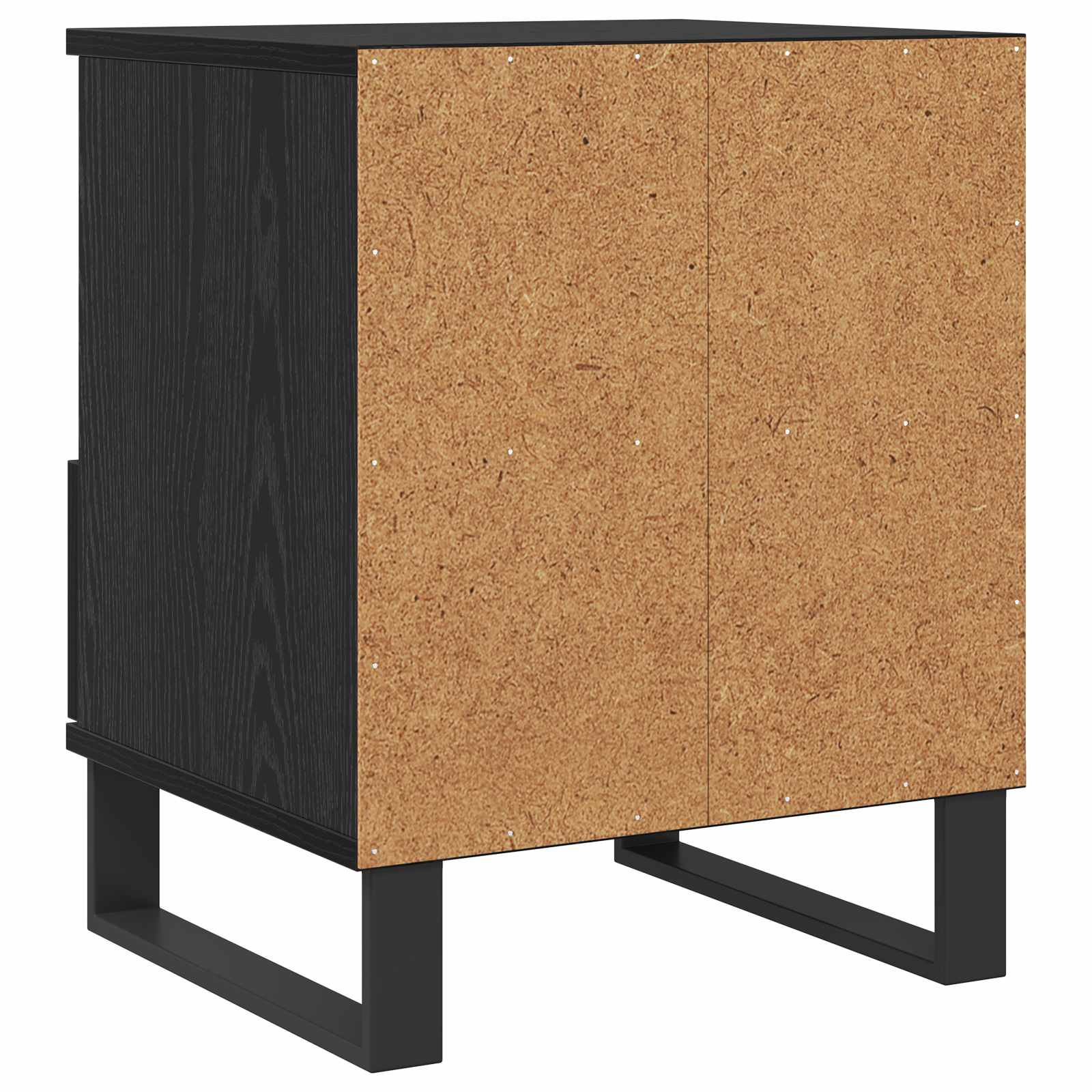 Mueble cama Roble Negro 40 x 35 x 50 cm Madera de ingeniería