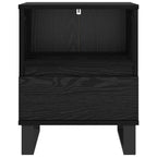 Mueble cama Roble Negro 40 x 35 x 50 cm Madera de ingeniería