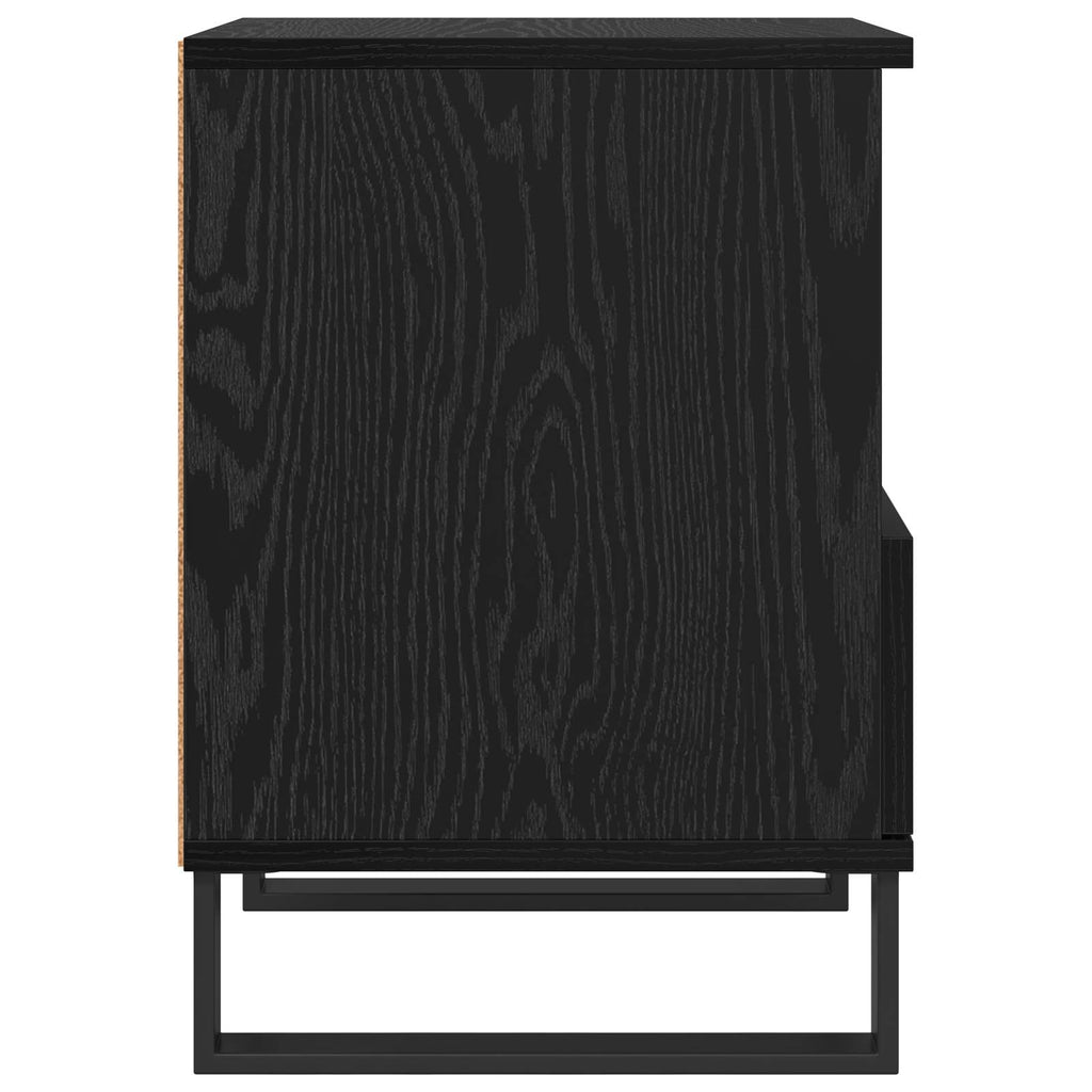 Mueble cama Roble Negro 40 x 35 x 50 cm Madera de ingeniería