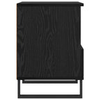 Mueble cama Roble Negro 40 x 35 x 50 cm Madera de ingeniería