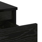 Mueble cama Roble Negro 40 x 35 x 50 cm Madera de ingeniería
