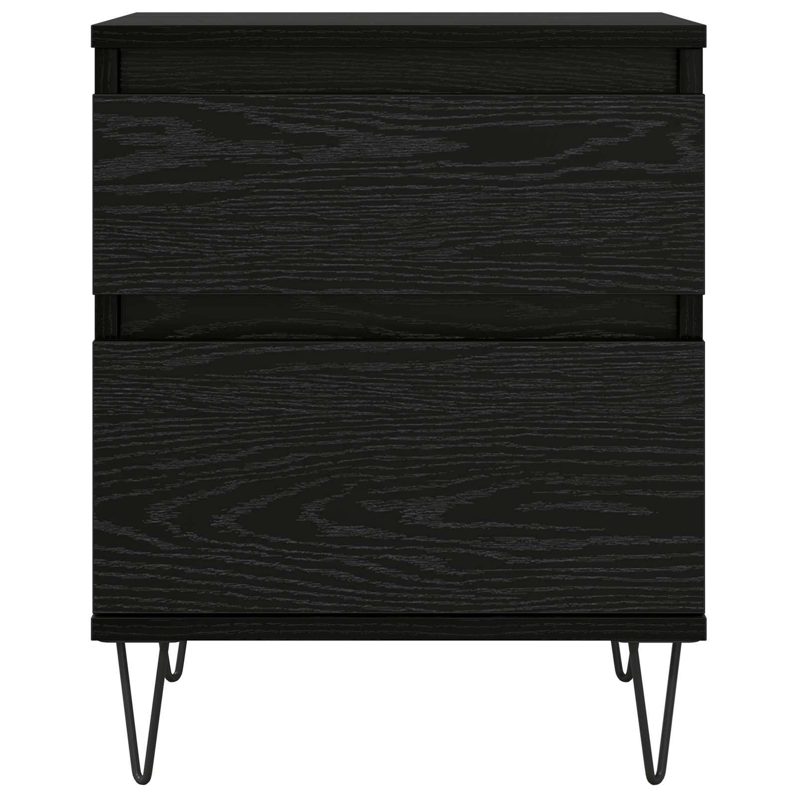 Mueble cama Roble Negro 40 x 35 x 50 cm Madera de ingeniería