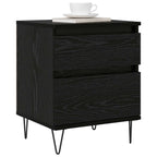 Mueble cama Roble Negro 40 x 35 x 50 cm Madera de ingeniería