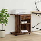 Soporte para Impresora con cajón Madera vieja 60 x 40 x 68.5 cm