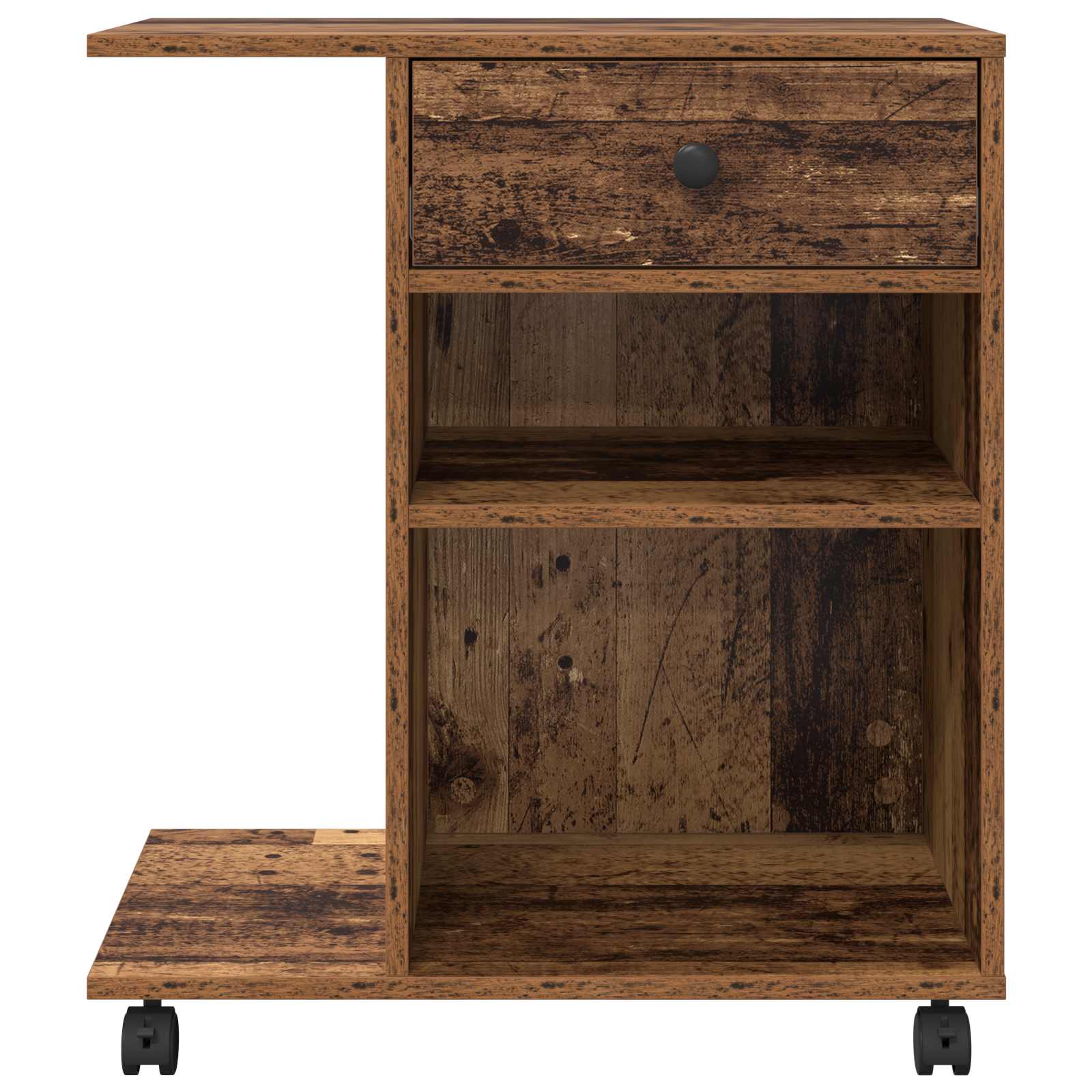 Soporte para Impresora con cajón Madera vieja 60 x 40 x 68.5 cm