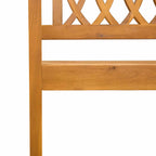 Banco de exterior Natural 110 x 55,5 x 90 cm