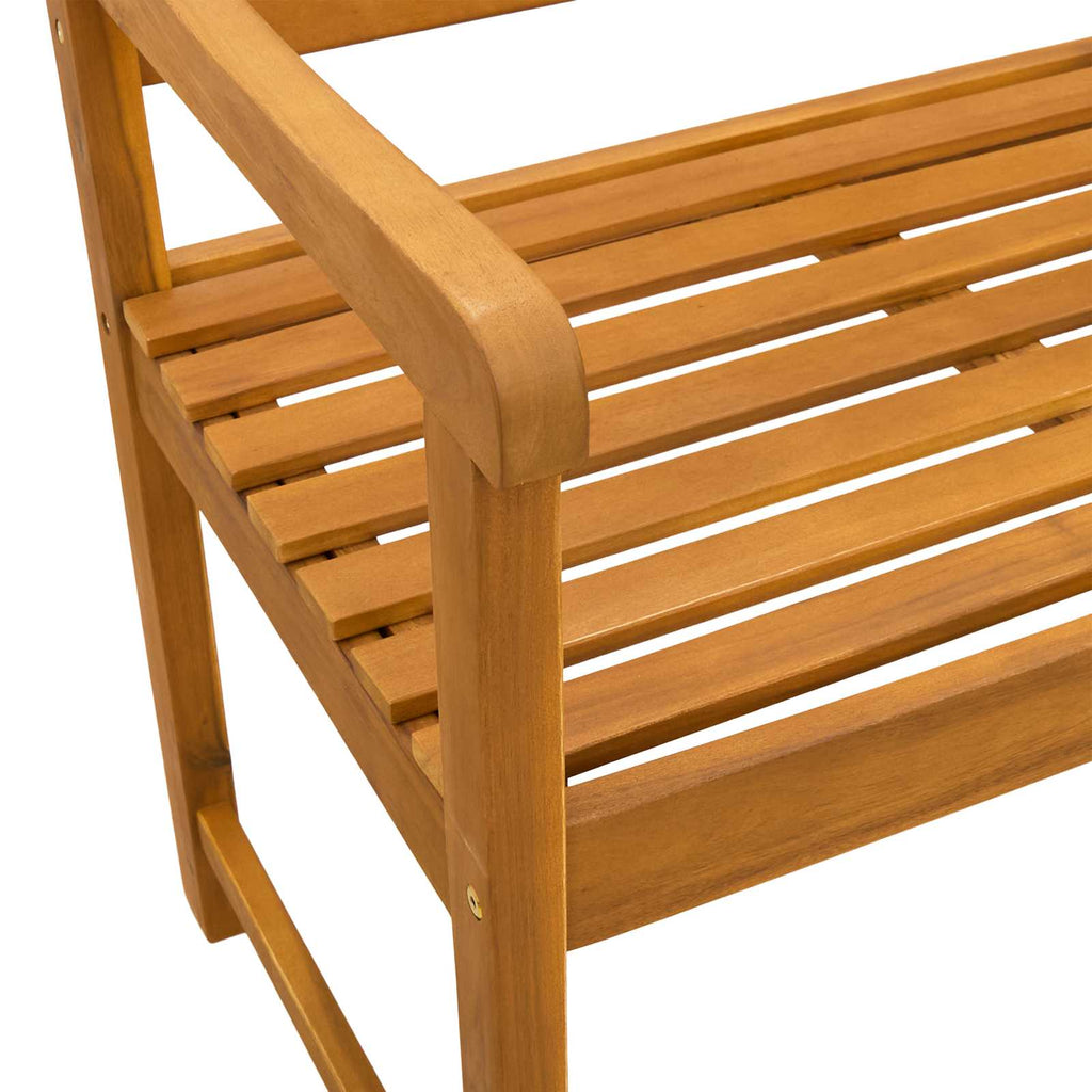Banco de exterior Natural 110 x 55,5 x 90 cm