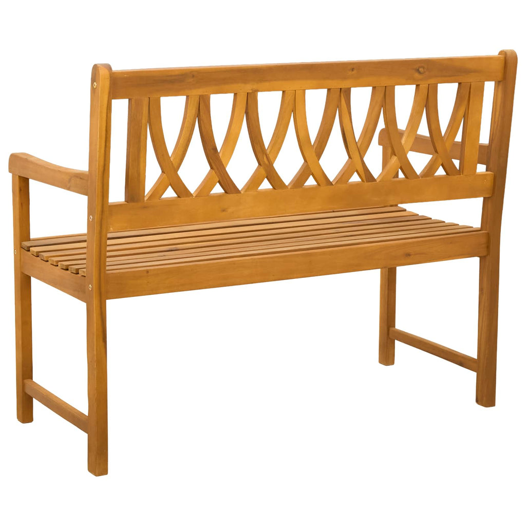 Banco de exterior Natural 110 x 55,5 x 90 cm