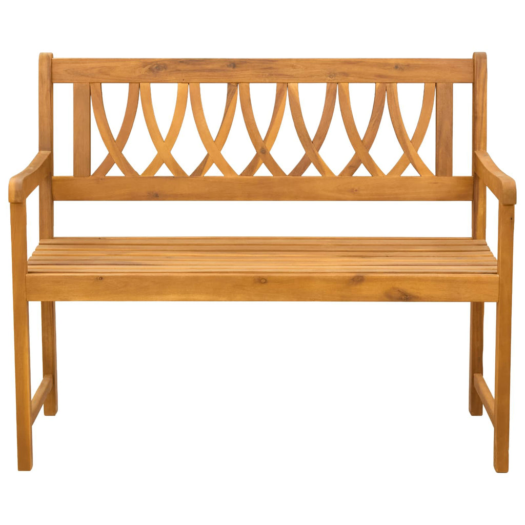 Banco de exterior Natural 110 x 55,5 x 90 cm