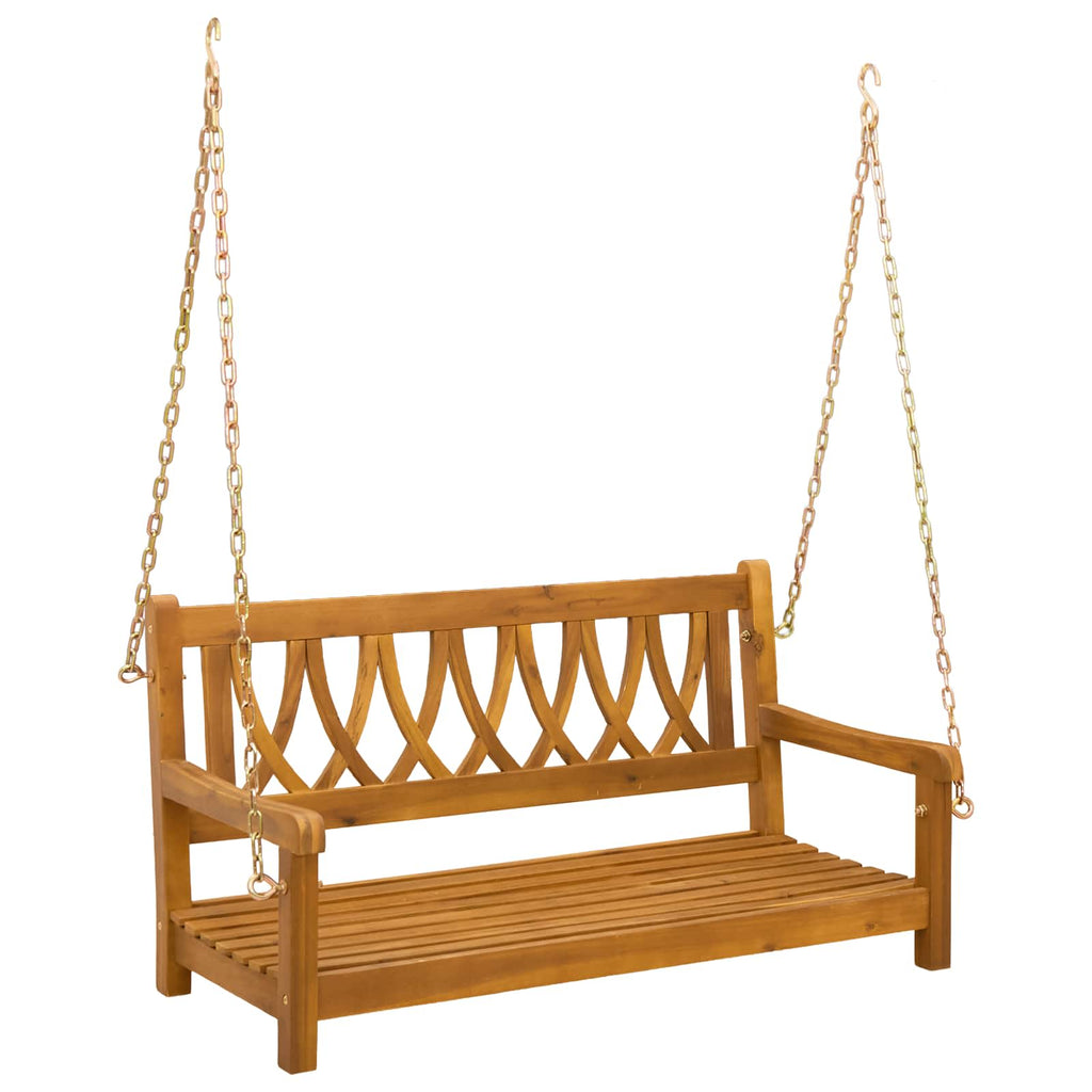 Banca Columpio de Jardín Natural 110 x 56 x 58 cm